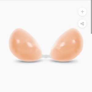 NWT NUBRA ORIGINAL SILICONE BRA